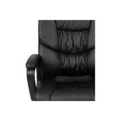Flash Furniture Fundamentals Ergonomic LeatherSoft Swivel Big & Tall Office Chair, Black (CX1179HBK) -Popular Furniture sp124518535 s7