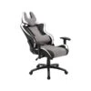 Hanover Commando Fabric Ergonomic Racing Gaming Chair, Black/Gray/White (HGC0107)