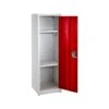 AdirOffice 48" Steel Single Tier Red Storage Locker (629-01-RED)
