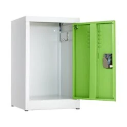 AdirOffice 24" Steel Single Tier Green Storage Locker (629-02-GRN)