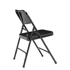 NPS 200 Series Premium Folding Chairs, Steel, Black, 4 Pack (210/4) -Popular Furniture sp130557999 s7