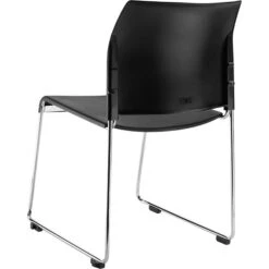 NPS 8800 Series Stacking Chair, Black, 4 Pack (8810-11-10/4) -Popular Furniture sp130558057 s7