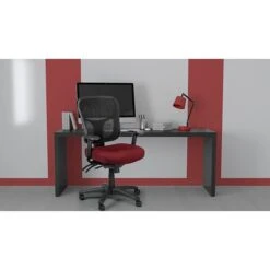 Tempur-Pedic TP8000 Mesh Task Chair, Burgundy (TP8000-BURG) 9 Tempur-Pedic TP8000 Mesh Task Chair, Burgundy (TP8000-BURG) -Popular Furniture sp132961914 s7