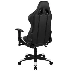 Flash Furniture X20 Ergonomic LeatherSoft Swivel Reclining Gaming Chair, Black (CH1872301BK) -Popular Furniture sp133535069 s7