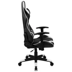 Flash Furniture X20 Ergonomic LeatherSoft Swivel Reclining Gaming Chair, Black (CH1872301BK) -Popular Furniture sp133535071 s7