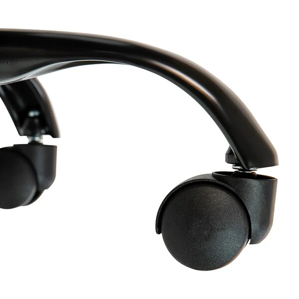 Flash Furniture Whitney Ergonomic LeatherSoft Swivel Mid-Back Executive Office Chair, Black/Black (GO2286MBKBK) 8 Flash Furniture Whitney Ergonomic LeatherSoft Swivel Mid-Back Executive Office Chair, Black/Black (GO2286MBKBK) - Image 8