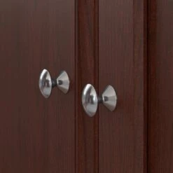 Bush Furniture Cabot 30"H Small Storage Cabinet With Doors, Harvest Cherry (WC31498) -Popular Furniture sp134252787 s7