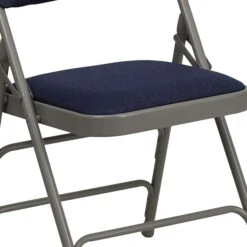 Flash Furniture HERCULES Series Fabric Folding Chair, Navy Blue, 2/Pack (2HAMC309AFNVY) -Popular Furniture sp134861057 s7