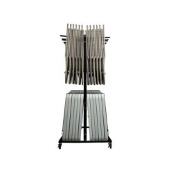 Adiroffice Chair & Table Combo Cart (690-01)