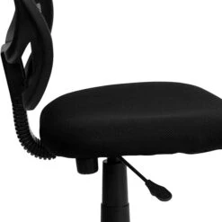 Flash Furniture Neri Armless Ergonomic Mesh Swivel Low Back Task Office Chair, Black (WA3074BK) -Popular Furniture sp137082652 s7