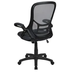 Flash Furniture Porter Ergonomic Mesh Swivel High Back Office Chair, Dark Gray/Black (HL00161BKDKGY) -Popular Furniture sp137091751 s7