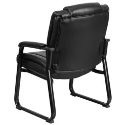 Flash Furniture Leather Guest Chair, Black (GO2138) 13 Flash Furniture Leather Guest Chair, Black (GO2138) -Popular Furniture sp137095717 s7