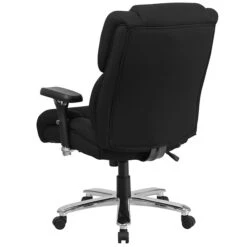 Sh Furniture HERCULES Series Fabric Swivel 24/7 Intensive Use Big & Tall Executive Office Chair, Black (GO2149) -Popular Furniture sp137095925 s7