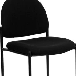 Flash Furniture Fabric Stackable Steel Side Chairs (BT5151BK) -Popular Furniture sp137096213 s7