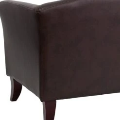 Flash Furniture HERCULES Imperial Series 72.75" LeatherSoft Sofa, Brown (1113BN) -Popular Furniture sp137098677 s7