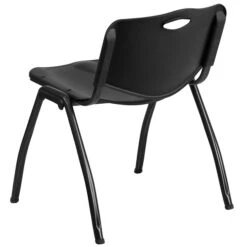 Flash Furniture HERCULES Plastic Student/School Chair, Black (RUT-D01-BK-GG) -Popular Furniture sp137297210 s7