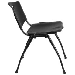 Flash Furniture HERCULES Plastic Student/School Chair, Black (RUT-D01-BK-GG) -Popular Furniture sp137297212 s7