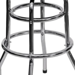 Flash Furniture Traditional Metal Barstool, Red (XUD100RED) -Popular Furniture sp137301189 s7