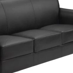 Flash Furniture HERCULES Diplomat Series 70" LeatherSoft Sofa, Black (BT8273BK) -Popular Furniture sp137775604 s7