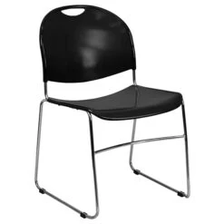 Flash Furniture Hercules™ Stacking Chair, Fabric, Black, Seat: 17.6"W X 17.4"D, Back: 17.625"W X 15.5"H 11 Flash Furniture Hercules™ Stacking Chair, Fabric, Black, Seat: 17.6"W X 17.4"D, Back: 17.625"W X 15.5"H -Popular Furniture sp137857414 s7