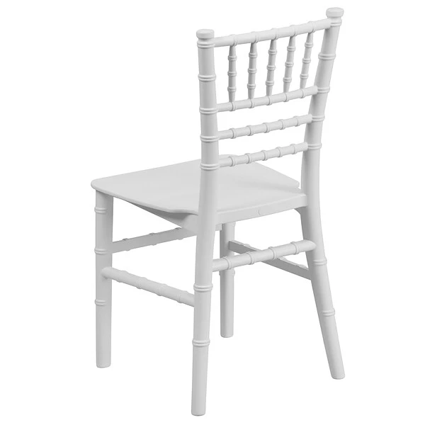 Flash Furniture Resin Kids Chiavari Chair, White (LEL7KWH) 6 Flash Furniture Resin Kids Chiavari Chair, White (LEL7KWH) - Image 6