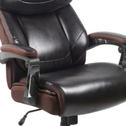 Flash Furniture Hercules Series Ergonomic LeatherSoft Swivel Big & Tall Executive Office Chair, Brown (GO2223BN) 15 Flash Furniture Hercules Series Ergonomic LeatherSoft Swivel Big & Tall Executive Office Chair, Brown (GO2223BN) -Popular Furniture sp144375552 s7
