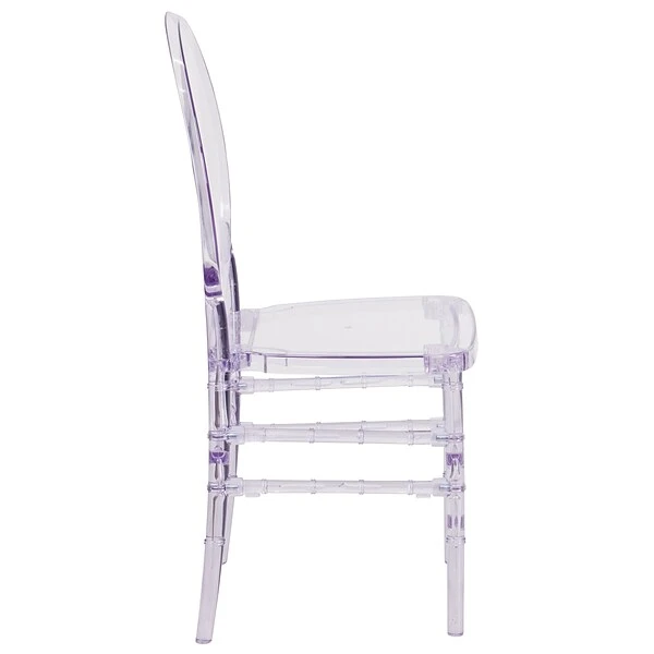 Flash Furniture Flash Elegance Clear Resin Ghost Chair (Y3FLO) 8 Flash Furniture Flash Elegance Clear Resin Ghost Chair (Y3FLO) - Image 8
