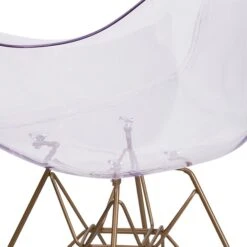 Flash Furniture Alonza Series Clear Plastic Ghost Chair (FH132CPC1) -Popular Furniture sp144471473 s7
