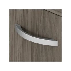 Bush Business Furniture Hybrid 21" Low Storage Cabinet With Doors And Shelves, Modern Hickory (HYS160MH-Z) -Popular Furniture sp148191669 s7