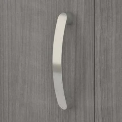 Bush Business Furniture 34" Floor Storage Cabinet With 2 Shelves, Platinum Gray (UNS128PG) -Popular Furniture sp150858767 s7