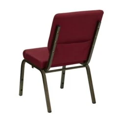 Flash Furniture HERCULES™ Fabric Stacking Church Chair With 4 1/4"T Seat, Gold Vein -Popular Furniture sp154566649 s7