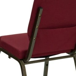 Flash Furniture HERCULES™ Fabric Stacking Church Chair With 4 1/4"T Seat, Gold Vein -Popular Furniture sp154566861 s7