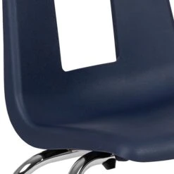 Flash Furniture Mickey Advantage Plastic/Steel Student Stacking Chair, Navy, 4/Pack (ADVSSC16NAVY) -Popular Furniture sp155517592 s7