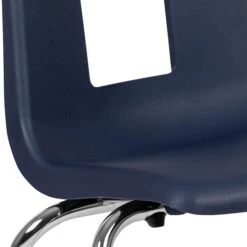 Flash Furniture Mickey Advantage Plastic/Steel Student Stacking Chair, Navy, 4/Pack (ADVSSC18NAVY) -Popular Furniture sp155517604 s7