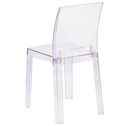 4 Pack. Ghost Chair With Square Back (4OWSQUAREBACK18) -Popular Furniture sp155519411 s7