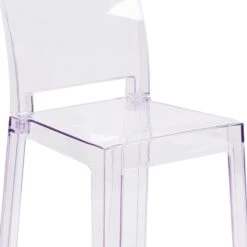 4 Pack. Ghost Chair With Square Back (4OWSQUAREBACK18) -Popular Furniture sp155519412 s7