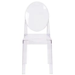 Flash Furniture Ghost Chair, Transparent Crystal Clear, 4 Pack -Popular Furniture sp155519494 s7