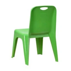 Flash Furniture Plastic School Chair With Carrying Handle And 11'' Seat Height, Green, 2-Pieces (2YUYCX011GREEN) -Popular Furniture sp155708284 s7