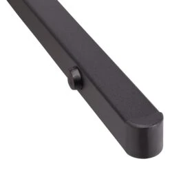 National Public Seating 9300 Series Deluxe Fabric Upholstered Stack Chair, Natural Taupe/Black Sandtex, 2 Pack (9378-BT/2) -Popular Furniture sp160038425 s7