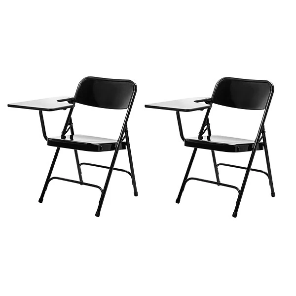 NPS 5210 Series Tablet Arm Folding Chair, Right-Handed, Black, 2/Pack (5210L/2) 1 NPS 5210 Series Tablet Arm Folding Chair, Right-Handed, Black, 2/Pack (5210L/2)