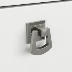 Bush Furniture Salinas 29.96" Accent Storage Cabinet With 3 Shelves, Shiplap Gray/Pure White (SAS147G2W-03) -Popular Furniture sp164749903 s7