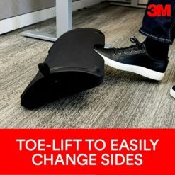 3M™ Foot Rest For Standing Desks, Use To Sit Or Stand, Safety-Walk™ Slip-Resistant Surface (FR200B) -Popular Furniture sp173281614 s7
