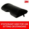 3M™ Foot Rest For Standing Desks, Use To Sit Or Stand, Safety-Walk™ Slip-Resistant Surface (FR200B)