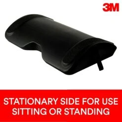 3M™ Foot Rest For Standing Desks, Use To Sit Or Stand, Safety-Walk™ Slip-Resistant Surface (FR200B)