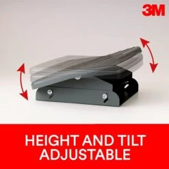 3M® Tilt Adjustable Footrests, Gray (FR330)