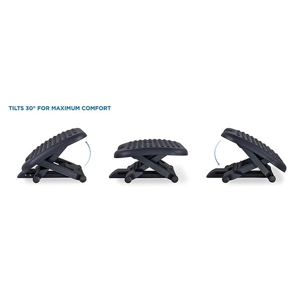 Mount-It! Tilt Adjustable Footrests, Black (MI-7801) 2 Mount-It! Tilt Adjustable Footrests, Black (MI-7801) - Image 2