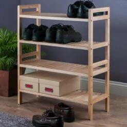 Winsome Trading Inc. Mercury 2-Piece Stackable Shoe Rack Set (81429) 13 Winsome Trading Inc. Mercury 2-Piece Stackable Shoe Rack Set (81429) -Popular Furniture sp20864849 s7