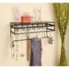 Simplify Wall Mount Jewelry & Accessory Organizer, Black (2700-BLK)