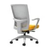 Union & Scale Workplace2.0™ Fabric Task Chair, Goldenrod, Integrated Lumbar, Fixed Arms, Synchro-Tilt With Seat Slide (53522)