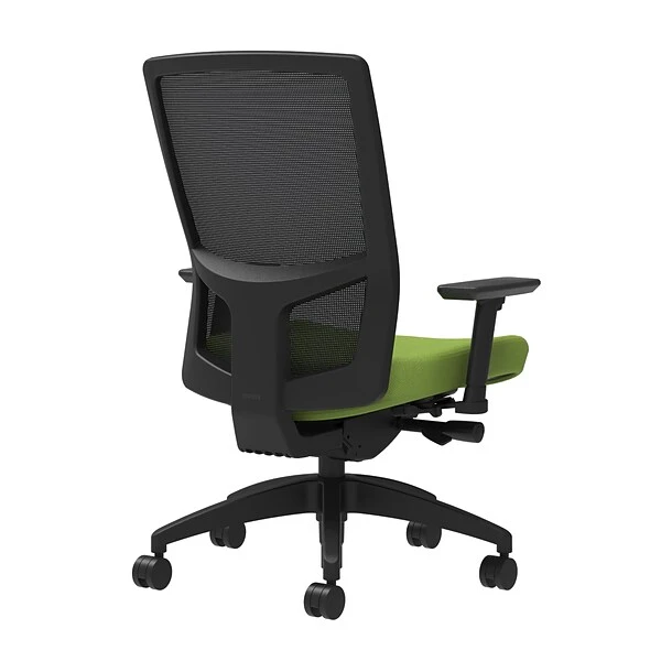 Union & Scale Workplace2.0™ Fabric Task Chair, Pear, Integrated Lumbar, 2D Arms, Advanced Synchro-Tilt (53646) 1 Union & Scale Workplace2.0™ Fabric Task Chair, Pear, Integrated Lumbar, 2D Arms, Advanced Synchro-Tilt (53646)